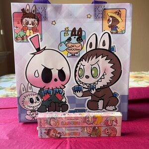 💜🩷💜 LABUBU BAG AND PEN BUNDLE 💜🩷💜 NWT 💜🩷💜